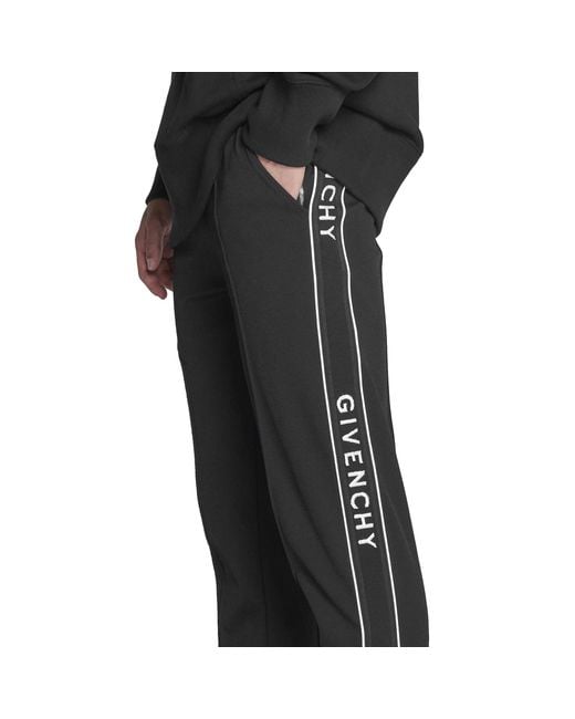 Givenchy Black Logo Pants for men