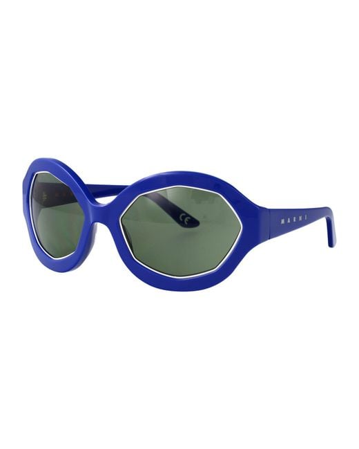 Marni Blue Sunglasses