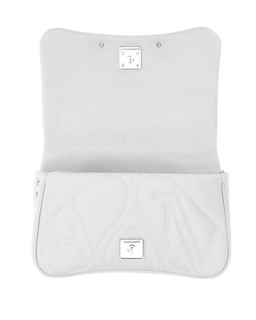 McQueen Gray Shoulder Bag Seal