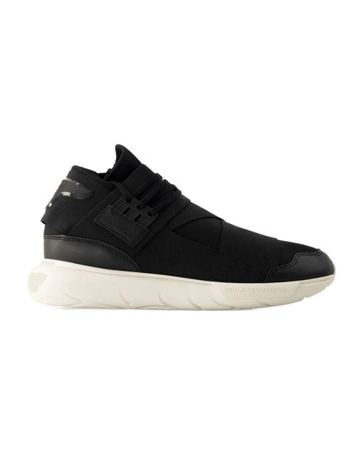 Y-3 Black Qasa Sneakers