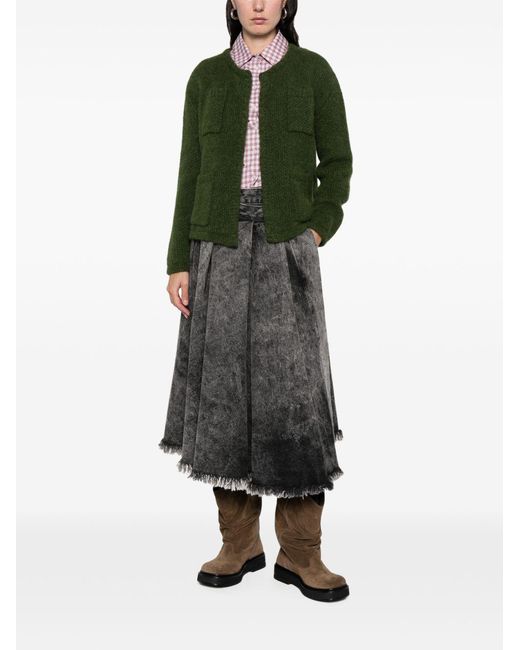 LN22 Green Front Fastening Jacket