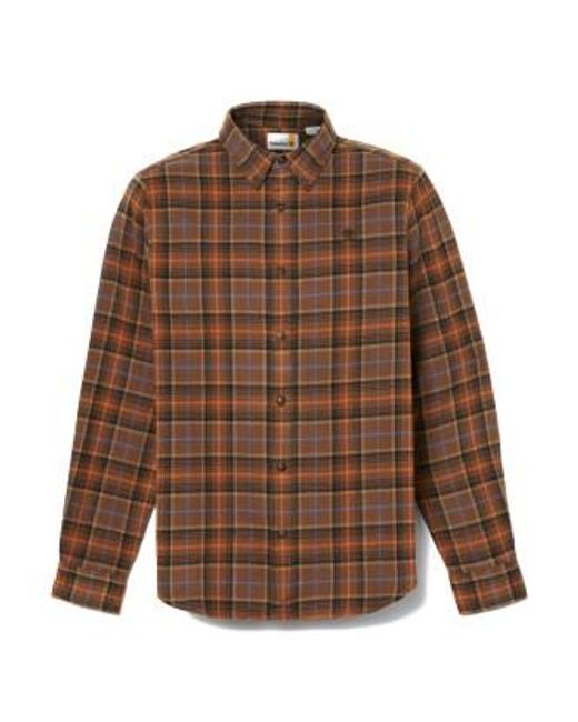 Flannel Flannel Chisla Chocolate con chocolate YD Timberland de hombre de color Brown