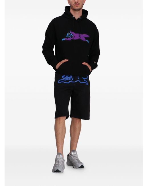 ICECREAM Running Dog Popover Hoodie in het Black voor heren