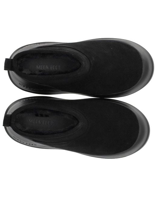 Moon Boot Black Luna Low Ankle Boot for men