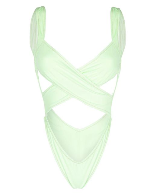 Exotica Wrap Bikini Reina Olga en coloris Green