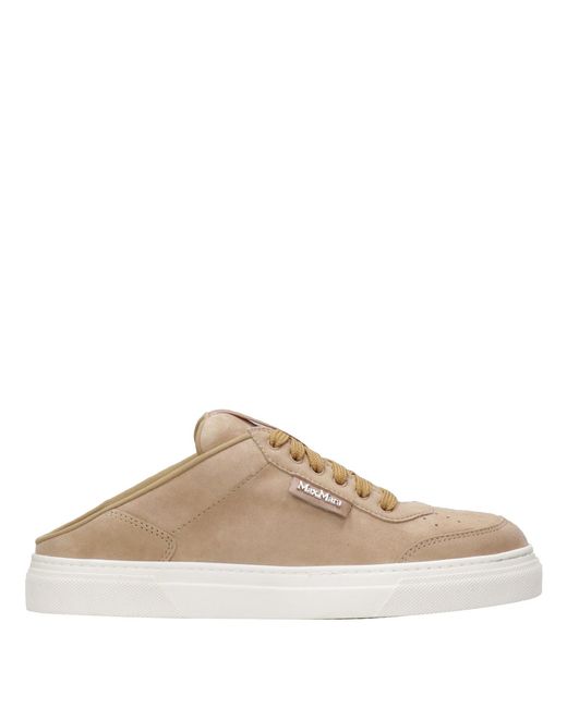 Max Mara Brown Sneakers Kamel