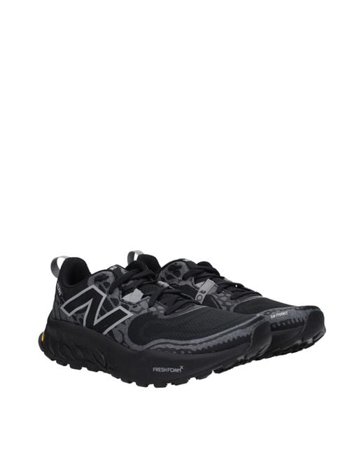New Balance Black Sneakers Hierro Uomo Tessuto Nero/Grigio for men