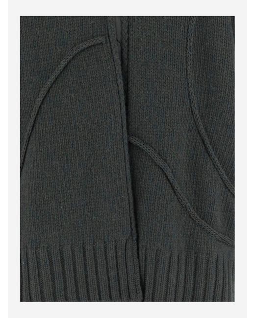 Bruno Manetti Wool Blend Jacket in het Black