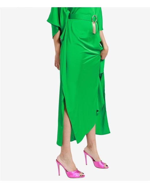 SIMONA CORSELLINI Green Dresses