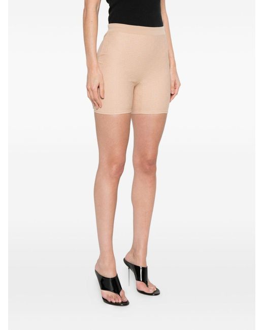 Gucci Natural Gg Jersey Shorts