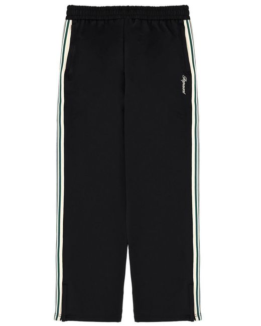 Represent Black Jogger Pants With Logo for men