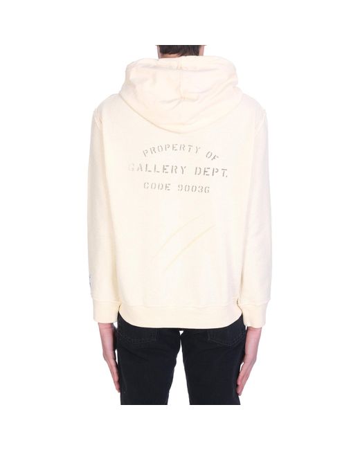 Lanvin White Gallery Dept Hooded Sweatshirt for men