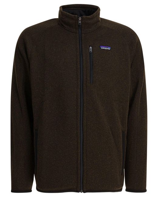 Sudadera "Better Sweater" Con Cremallera Patagonia de hombre de color Black