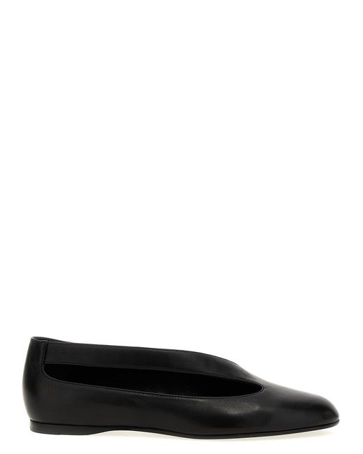 Khaite Black 'Diana' Ballet Flats for men