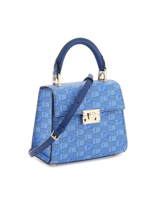 Moreau Paris Blue 'mune Bb' Handbag
