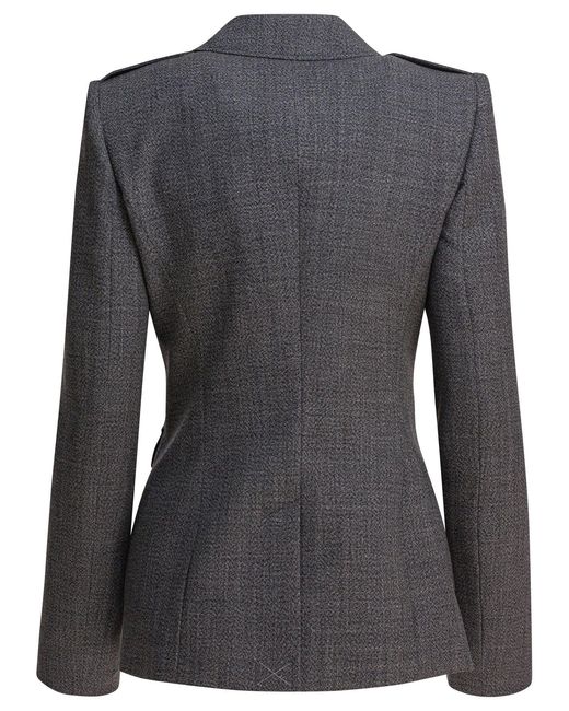 McQueen Black Wool Jacket