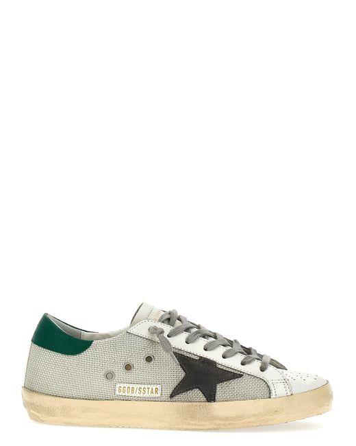 Golden Goose Deluxe Brand Green Superstar Sneakers