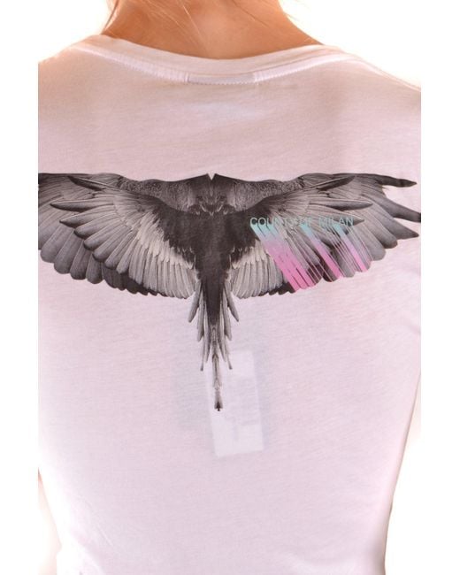 Marcelo Burlon Pink Tshirt Short Sleeves