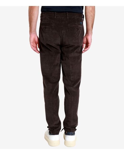 Fay Black Trousers for men
