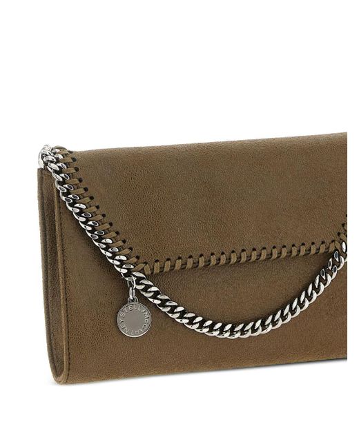 Stella McCartney Stella Mc Cartney Falabella -portemonnee Op Ketting in het Brown