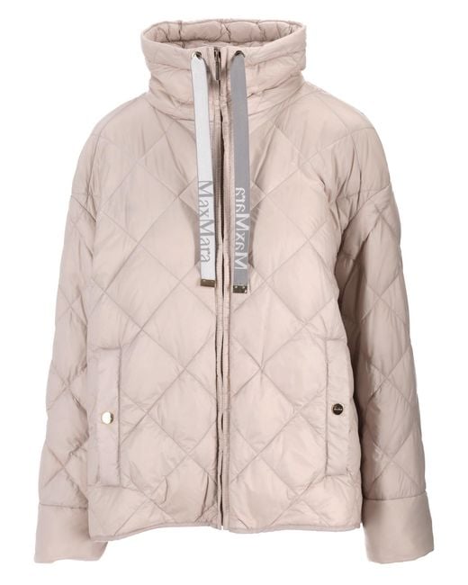 Max Mara Pink Imbottito Corto