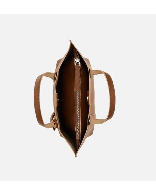 Hogan Brown Script Shopping Small