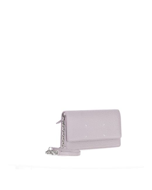 Maison Margiela Multicolor Four Stitch Wallet On Chain