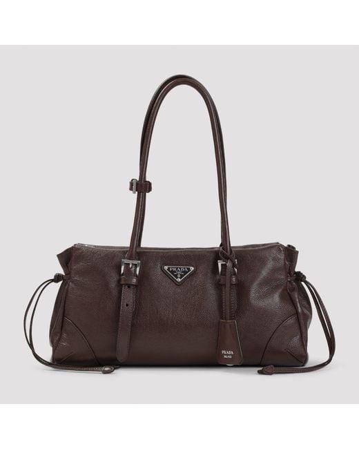 Prada Brown Einkaufstasche