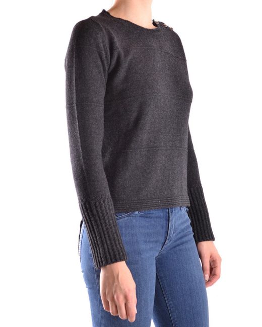 Pull Gris Armani Jeans en coloris Black