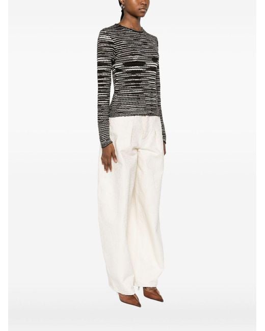 Missoni Black Round-Neck Sweater