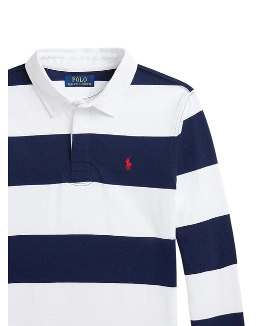 Polo Ralph Lauren Blue Classic Boy's Mini Polo T-Shirt
