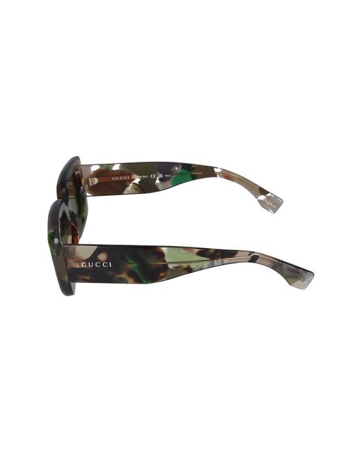 Gucci Green Sunglasses