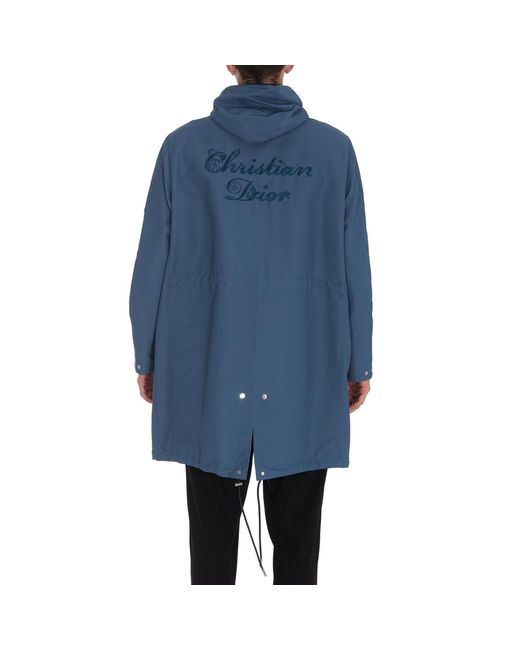 Dior Blue Outerwear Jacket for men