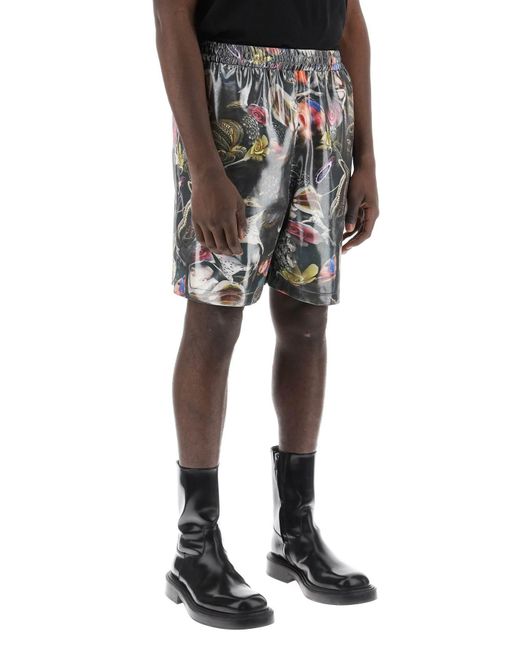 "Shorts impresos para B. Sund Acne de hombre de color Gray