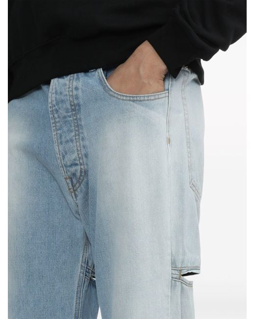 Random Identities Blue Back Slash Jeans Ran03P001 for men