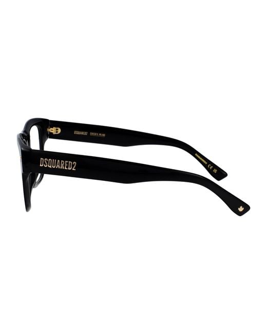 DSquared² Black Acetate Glasses