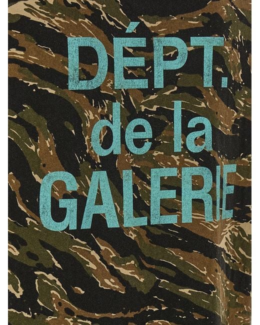 GALLERY DEPT. Galerijafdeling 'frans' T-shirt in het Green voor heren