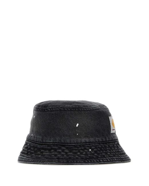 Carhartt Black Belmar Logo Bucket Hat