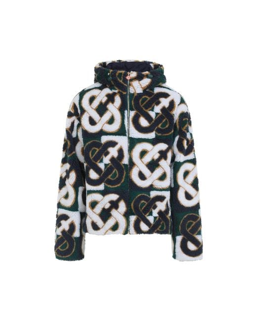 Casablanca Black Fleece Jacket