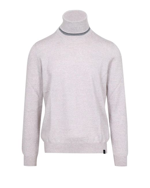 Fay Sweaters Grey in Gray für Herren