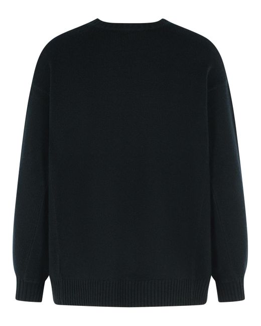 Max Mara Black Wool And Cashmere Sweater