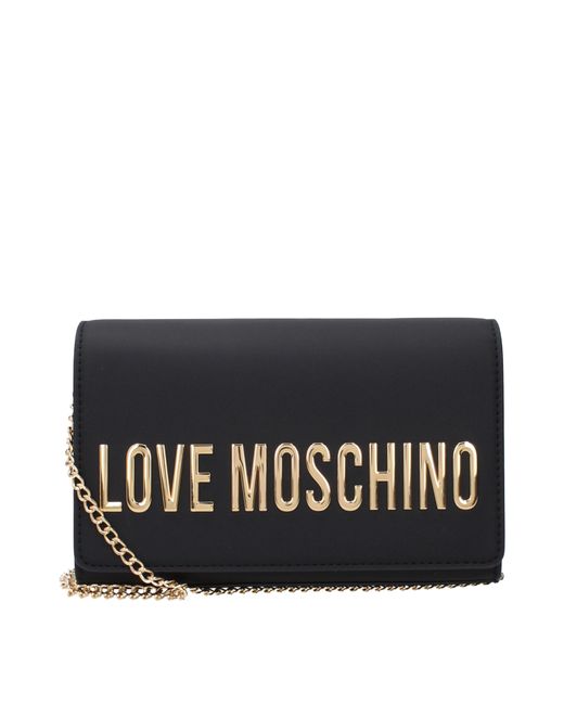 Love Moschino Hou Van Moschino Pochette Vrouw Polyurethaan Zwart in het Black