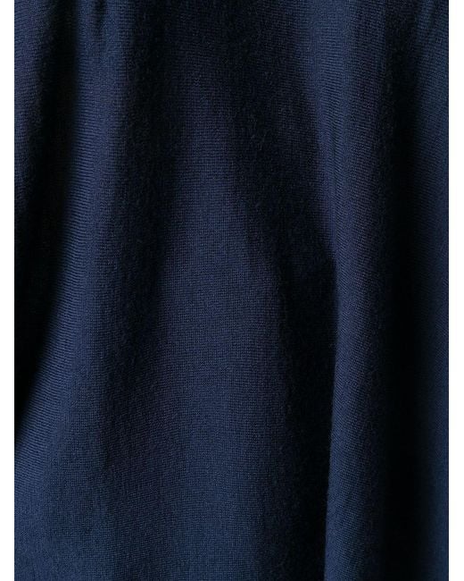 LA ROSE Blue Sottomettimi Fine Knit Sweater