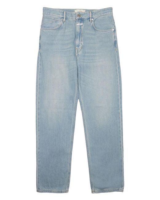 Closed Blue Straight-Leg Jeans for men