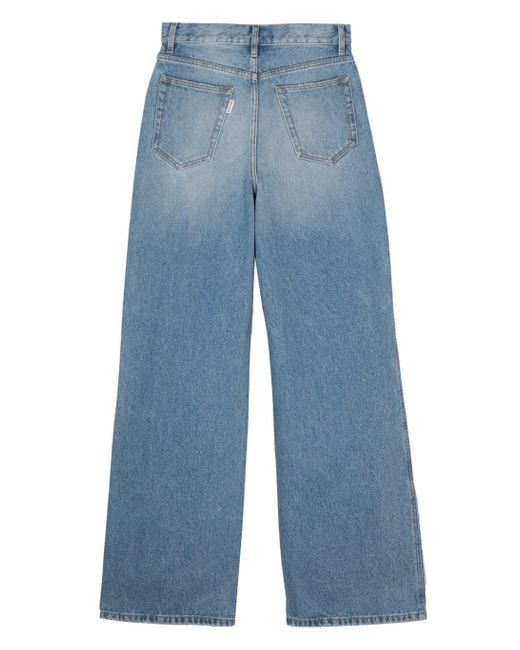 Gauchère Blue Denim Pants