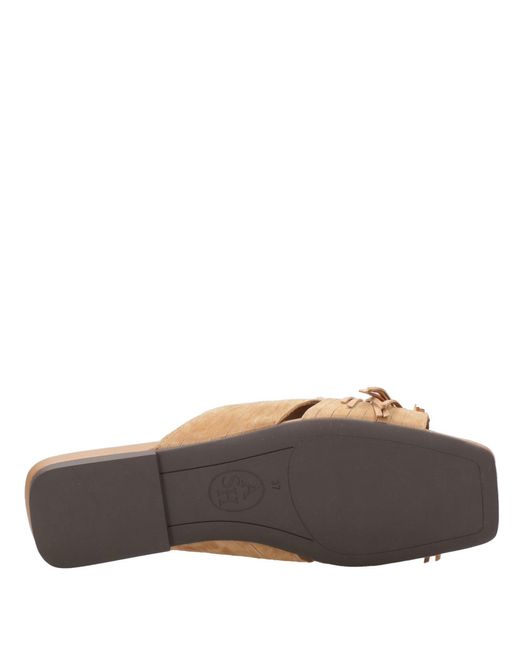 Ash Brown Sandalen Mokka