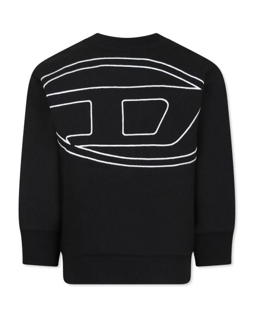 DIESEL Black Sweaters