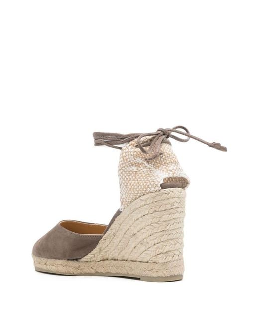 Castaner Natural Carina Espadrille Wedges