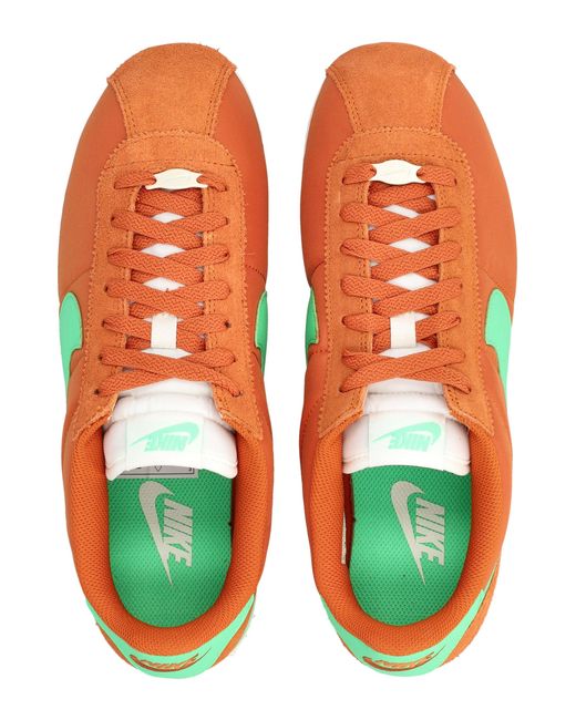 Nike Orange Cortez Textile