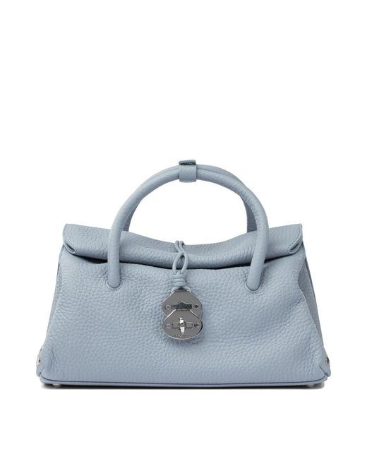 Zanellato "dotta" Handtas in het Blue